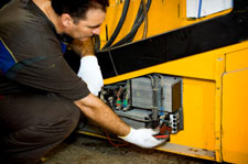 Forklift service and maintenance on gas and electric powered forklifts